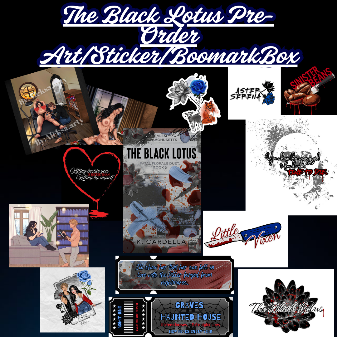 Pre-Order Character Arts/Stickers/Bookmark Box