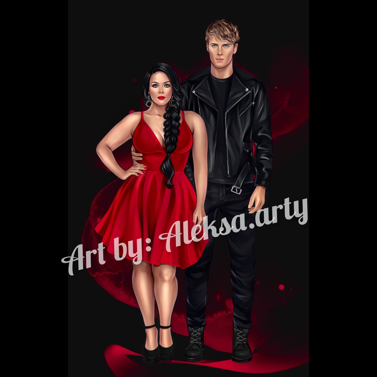 The Blue Rose Character Art