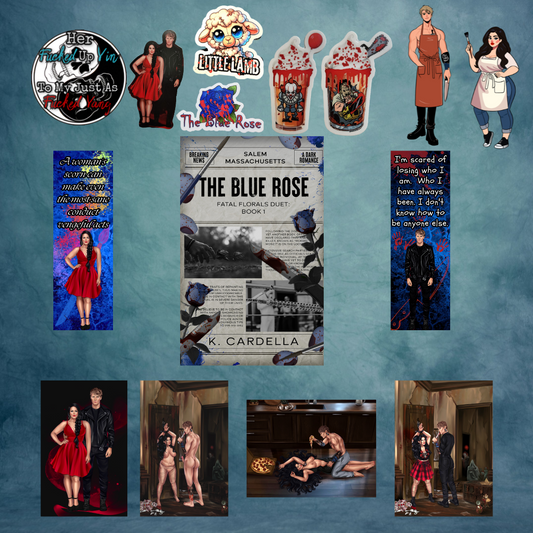 The Blue Rose with Goodies