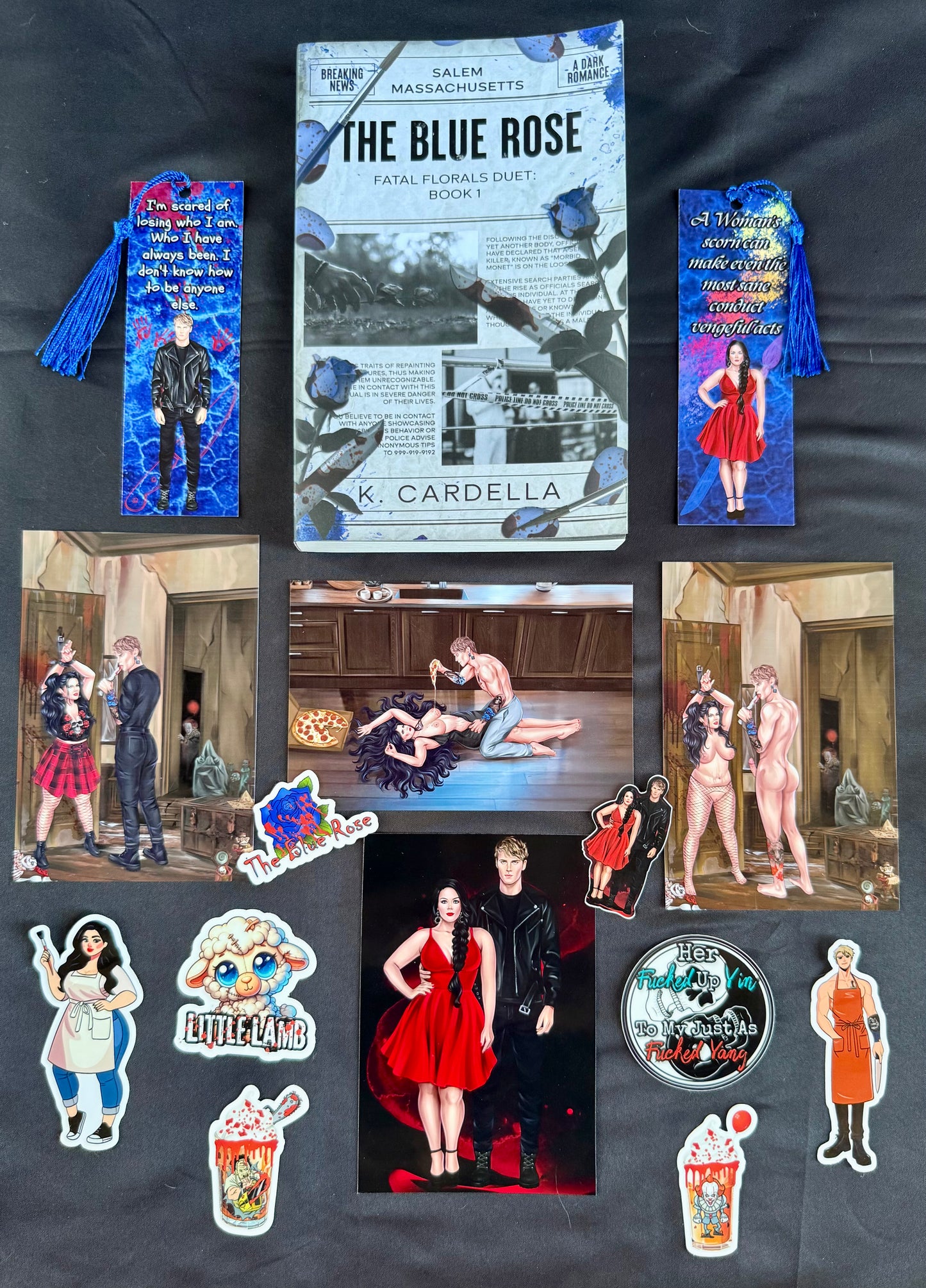 The Blue Rose with Goodies